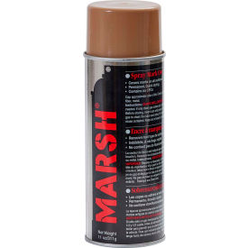 Marsh Shipping Supply Co 30394 Marsh® Spray Markover Ink, Tan, 11 Oz., 12/Pack image.