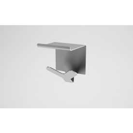 Magnuson Group Wall Mount Coat Hook 4"W x 3-11/16"D x 5-1/4"H Silver with Clear Coat Finish 