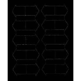 Magna Visual Inc FI-427 3/4" Black Magnetic Arrows 20/Pk image.