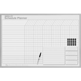 Magna Visual Inc ML-234 Schedule Planner Kit, 24" x 36" image.