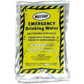 Mayday Water Pouch, WA44CS-NDC, 100 Pieces, 4.225 oz/each