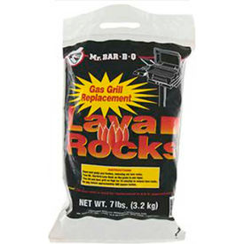 Chef Master 5002 Chef-Master 05002 - Replacement Gas Grill Lava Rocks, 7 Pounds image.