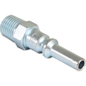 Air Compressor Quick Coupler Plug, 1/4" Lincoln Style, 1/4" MPT view 2