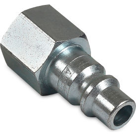 Air Compressor Quick Coupler Plug, 3/8" Industrial Interchange Style, 3/8" FPT view 2