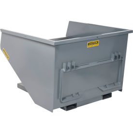 Wright® Light Duty Quick Attach Hopper 2 Cu. Yd. 3000 lb. Capacity Gray