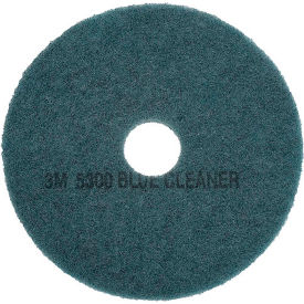 3m 7100003274 3M™ 20" Cleaning Pad, Blue, 5 Per Case image.