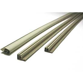 M-D Building Products 1610 M-D Steel Door Magnetic Weatherstrip Set, 01610, Beige, 3 Pieces (2) 81" and (1) 36" image.