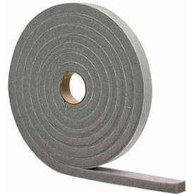M-D Building Products 2238 M-D High Density Foam Tape (Closed Cell), 02238, Gray, 1/8" x 1/4" x 17 image.
