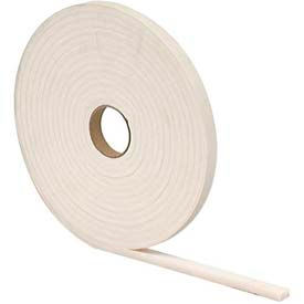 M-D Building Products 2733 M-D High Density Foam Tape (Closed Cell), 02733, White, 3/16" x 3/8" x 17 image.