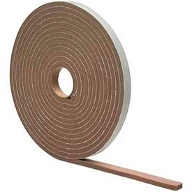 M-D Building Products 2816 M-D High Density Foam Tape (Closed Cell), 02816, Brown, 1/4" x 1/2" x 17 image.