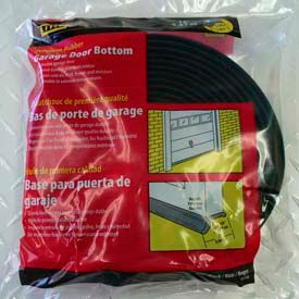 M-D Building Products 3749 M-D Premium Rubber Garage Door Bottom, 03749, Black, 16 image.