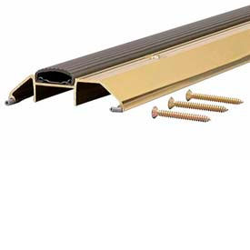 M-D Building Products 9159 M-D Deluxe Low Threshold W/Vinyl Seal, 09159, 72", Brite Gold image.
