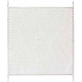 M-D Building Products 33118 M-D Door Patio Grill, 33118, 30"W X 36"H, White image.