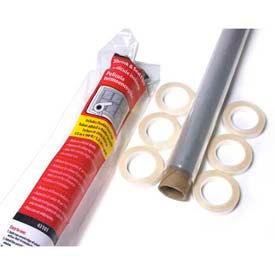 M-D Building Products 43101 M-D Shrink & Seal Window Film Bulk Roll W/Tape, 43101, Clear image.