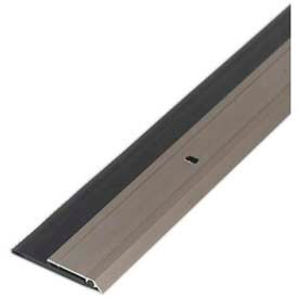 M-D Building Products 48996 M-D Deluxe Aluminum & Vinyl Door Sweep, 48996, Satin Nickel, 36" image.