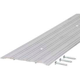 M-D Building Products 68684 M-D TH043 Fluted Saddle Threshold, 68684, 72", Silver image.