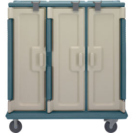 Cambro MDC1411T60401 - Meal Delivery Cart Tall Profile 3 Doors 60 x 29-1/4 x 63-5/8 Slate Blue