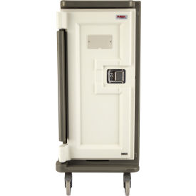 Cambro MDC1418T16194 - Meal Delivery Cart Tall 1 Door 28 x 36-1/2 x 58-1/8 Granite Sand