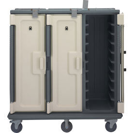 Cambro MDC1520T30191 - Meal Delivery Cart Tall Profile 3 Doors 60 x 29-1/4 x 63-5/8 Gray