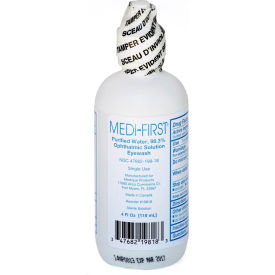 Medique Products 19818 First Aid EyeWash, 4 Oz. Bottle image.