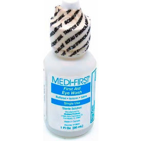 Medique Products 19828 First Aid EyeWash, 1 Oz. Bottle image.