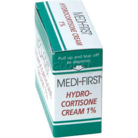 Medique Products 21173 Hydrocortisone Cream 1, 1g Foil Pack, 25/Box image.