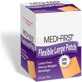 Medique Products 61873 Woven Adhesive Bandage, Extra Heavy Weight, 2 x 3, 25/Box image.