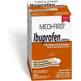 Ibuprofen, 200mg, 250/Box