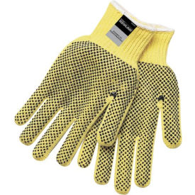 MCR Safety 9366L Kevlar® Two-Sided PVC Dots Gloves, Memphis Glove 9366L, 1 Pair image.