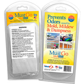 MustGo Odor Eliminator Solid Bars - 2 Bar Pack - Pkg Qty 24
