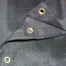 Xtarps, MN-MS70-B0620, 70% Shade Cloth, Shade Tarp, 6'W x 20'L, Black