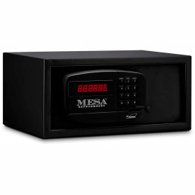 Mesa Safe Company MH101E-BLK Mesa Safe Hotel & Residential Electronic Security MH101E Keyed Differently, 15"W x 10"D x 7"H, Black image.