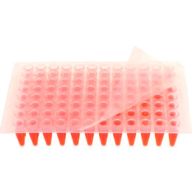 MTC BIO INC P1001-PCR MTC Bio™ PureAmp™ Sealing Film w/ PCR 96 Well Plate Sealing Membrane, Pack of 100 image.