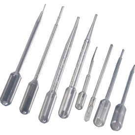 MTC BIO INC P4111-00 MTC™ Bio Large Bulb Transfer Pipette, Non Sterile, 5 ml, 250 Pack image.