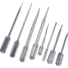MTC BIO INC P4123-11 MTC™ Bio, Large Bulb Transfer Pipette, Extended Tip, Individually Wrapped, 7 ml, 500 Pack image.