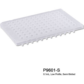 MTC BIO INC P9601-S MTC™ Bio PureAmp™ PCR Plate For 0.1 ml Tube, 96 Place, Semi Skirted, 50 Pack image.