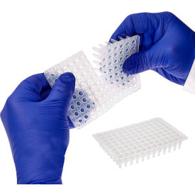 MTC Bio PCR Plates 96 well 0.2mL Standard Non-Skirted Breakaway Strips of 8 Pack of 50 