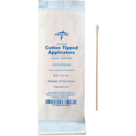 Medline Industries, Inc MDS202055 Medline MDS202055 Non-Sterile Cotton Tipped Applicators, 6" Length, Box of 1000 image.