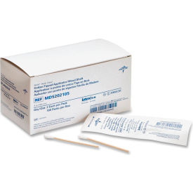 Medline Industries, Inc MDS202105 Medline MDS202105 Sterile Cotton Tipped Applicators, 3" Length, Box of 200 image.