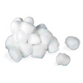 Medline Industries, Inc MDS21460 Medline MDS21460 Non-Sterile Cotton Balls, Medium, White, 2000/Pack image.