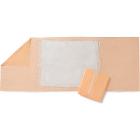 Medline Industries, Inc MSC241216 Medline® Disposable Tuckable Fluff and Polymer Underpads, 27" x 70", Peach, 75/Case image.