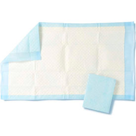 Medline Disposable Fluff and Polymer Breathable Underpads, 20-1/2