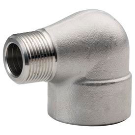 Ss 304/304l Forged Pipe Fitting 1/2" 90 Degree Street Elbow Npt Male X Female view 2