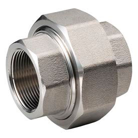 Merit Brass Company 3487D-08 Ss 304/304l Forged Pipe Fitting 1/2" Union Npt Female image.