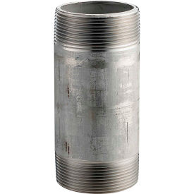 1-1/4 In. X 3-1/2 In. 304 Stainless Steel Pipe Nipple - 16168 PSI - Sch. 40 view 2