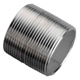 Ss 316/316l Schedule 40 Welded Pipe Nipple 1/8xclose Npt Male 