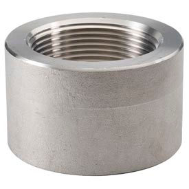 Ss 316 Barstock Half Coupling 1/4" Npt Female X Plain 