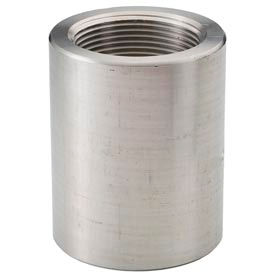 Ss 316 Barstock Reducing Coupling 1/2 X 1/4" Npt Female view 2