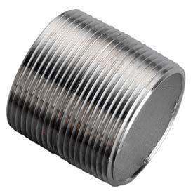 Ss 316/316l Schedule 80 Seamless Extra Heavy Pipe Nipple 1/2xclose Npt Male 