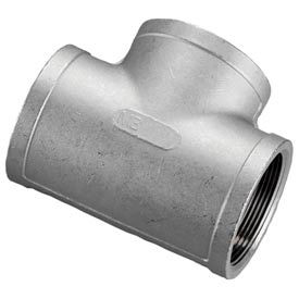 Merit Brass Company K606-12 Iso Ss 316 Cast Pipe Fitting Tee 3/4" Npt Female image.